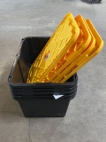 (4) Greenmade 27 Gallon Professional Grade Storage Box