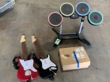 Lot of Assorted Rockband 4 and Instruments For PS4