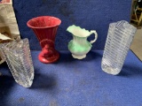 Lot of Assorted Decorative Glass Ware