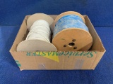 Lot of (2) Assorted Spools of Thin Rope
