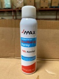 (6) Cases of JMAX 14 oz Hand and Surface Sanitizing Spray