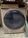 Samsung 4.5 Cu. Ft. Stackable Smart Front Load Washer with Steam in Champagne