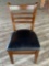 (15) Wooden Dining Height Chairs