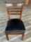 (18) Wooden Dining Height Chairs
