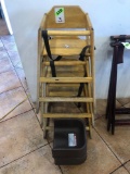 (3) Wood High Chairs and Booster Seats