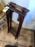 Wood Serving Tray Stands