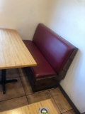 Lot of (7) 5ft Booth Benches