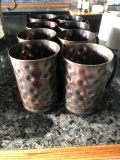 (8) Copper Mule Cups