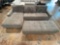 10 ft. L x 5.5 ft. L Shaped Sectional and Ottoman with Storage