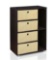 Furinno Espresso and Brown Storage Chest