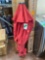 Abba Patio 9 ft. Market Outdoor Patio Umbrella with Push Button Tilt and Crank in Red