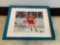 Framed Steve Yzerman NHL Signed Autographed Picture With Certified C.O.A.