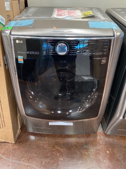 LG 5.2 cu. ft. Large Smart wi-fi Enabled Front Load Washer TurboWash*PREVIOUSLY INSTALLED*