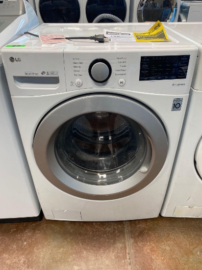 LG 4.5 cu. ft. Ultra Large Smart wi-fi Enabled Front Load Washer*USED*