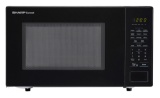 Sharp Carousel 1.1 cu. ft. Countertop Microwave in Black