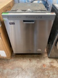 Maytag 24 in. 50 DBA Front Controls Built-In Dishwasher in Fingerprint Resistant Stainless