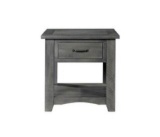 Martin Svensson Home Rustic Collection Grey End Table