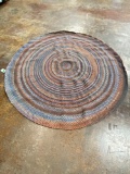 7.5 ft. Round Colorful Area Rug