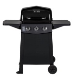 Dyna-Glo 3-Burner Open Cart Propane Gas Grill in Black