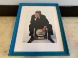 Framed Jay Leno Signed Autographed Picture With Certified C.O.A.