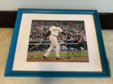 Framed Barry Bonds San Fransisco Giants Signed Autographed Picture With Certified C.O.A.