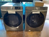 Samsung 7.5 cu. ft. Electric Dryer and 4.5 cu. ft. Washer Pair*WASHER PREVIOUSLY INSTALLED*