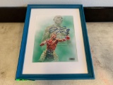 Framed Flyod Mayweather Boxer Signed Autographed Picture With Certified C.O.A.