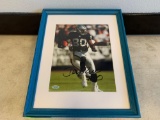 Framed Jerry Rice Oakland Raiders Signed Autographed Picture With Certified C.O.A.