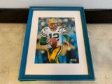 Framed Aaron Rodgers Green Bay Packers Signed Autographed Picture With Certified C.O.A.