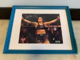 Amanda Nunes MMA Fighter Signed Autographed Picture With Certified C.O.A.