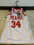 Ron Harper Red Miami Signed Autographed Jersey With Certified C.O.A.