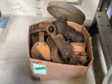 Lot of Assorted Pulleys