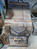 Lot of (2) Assorted Wooden Crates