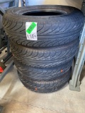 Lot of (4) Vail Sport Radial ST 205/75R14 Trailer Tires