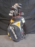 Tayormade Golf Bag with (21) Golf Clubs