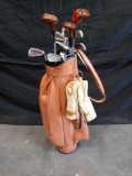 Cougar Golf of California Bag with (12) Golf Clubs