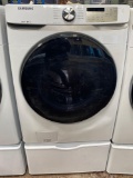 Samsung 4.5 cu. ft. Front Load Washer with Steam in White*PREVIOUSLY INSTALLED*SCRATCH AND DENT ON