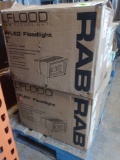 (2) Cases with 2each. RGB Lighting FLOOD LED Floodlights