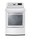 LG 7.3 cu. ft. Ultra Large Smart Electric Vented Dryer with EasyLoad Door & Sensor Dry in