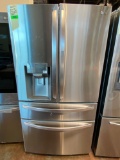 LG 30 cu. ft. Smart wi-fi Enabled Refrigerator with Craft Ice Maker*GETS COLD*PREVIOUSLY INSTALLED*