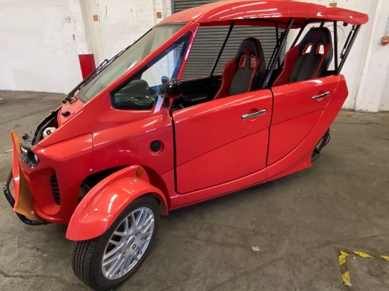 2019 Austin Electric Vehicles Electric Enclosed Three Wheel Autocycle*BATTERIES DEAD*