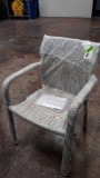 (8) Faux Wicker Outdoor Patio Chairs
