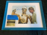 Framed Clint Anthony Daniels C3PO Signed Autographed Picture With Certified C.O.A.