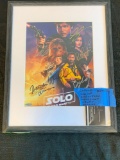 Framed Solo Cast Signed Autographed Picture With Certified C.O.A.