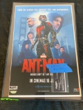 Framed Paul Rudd Signed Autographed Mini Poster Ant-Man With Certified C.O.A.