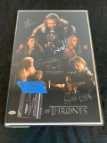 Framed Game of Thrones Signed Autographed Mini Poster With Certified C.O.A.