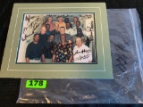 Rare 1972 Miami Dolphin Reunion Signed Photo Not-Framed-Matted