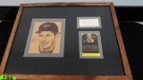 Framed Brooks Robinson Baltimore Orioles Cut Matted Signature Autographed With Certified C.O.A.
