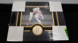 Framed Josh Harrison Pittsburgh Pirates Signed Matted Autographed Picture With Certified C.O.A.