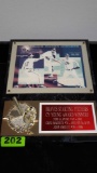 Framed Braves Starting Pitchers/CY Young Award Winners Plaque Signed Autographed by Tom Glavine
